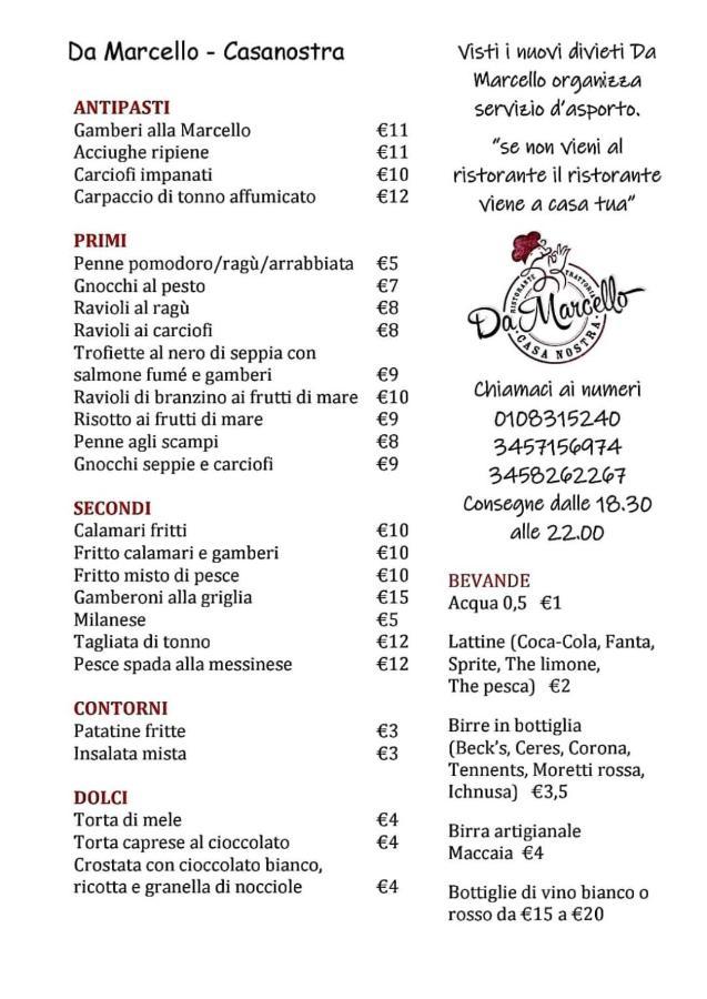 Da Marcello Hotel Genua Buitenkant foto